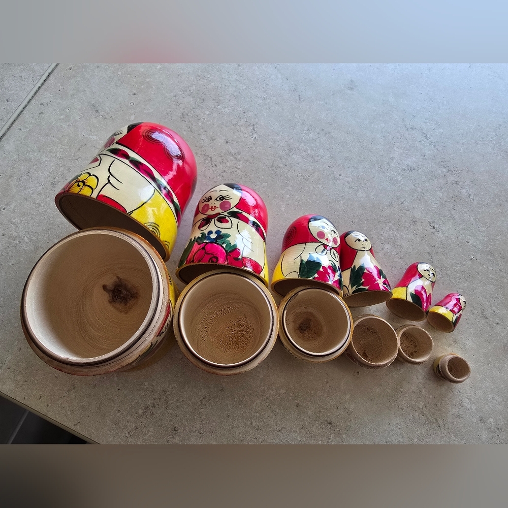 Colorful Russian Nesting Doll - Picture 5 of 5